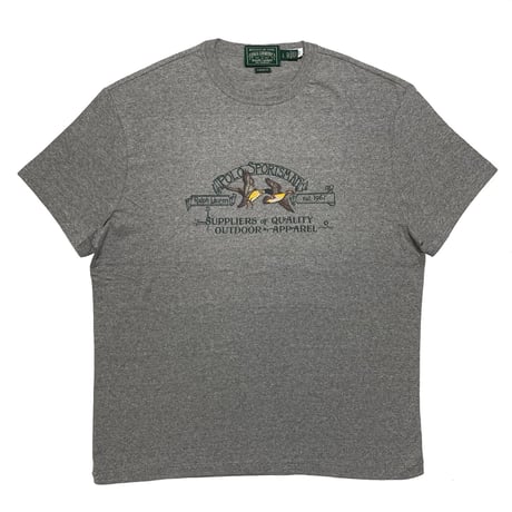 POLO COUNTRY RALPHLAUREN　"POLO SPORTSMAN" S/S TEE (GREY)