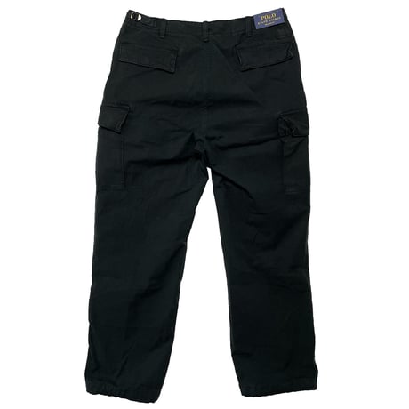 POLO RALPHLAUREN　 "UTILITY" CARGO PANTS (BLACK)