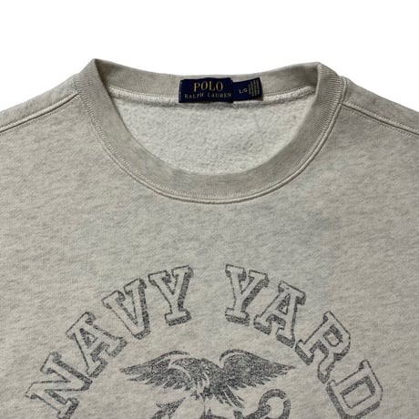 POLO RALPHLAUREN　"NAVY YARD" SWEAT SHIRT