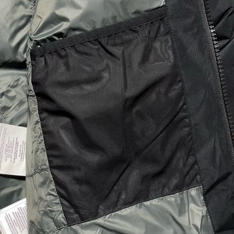 POLO RALPHLAUREN　"RIPSTOP" HOODED DOWNJACKET (BLACK)