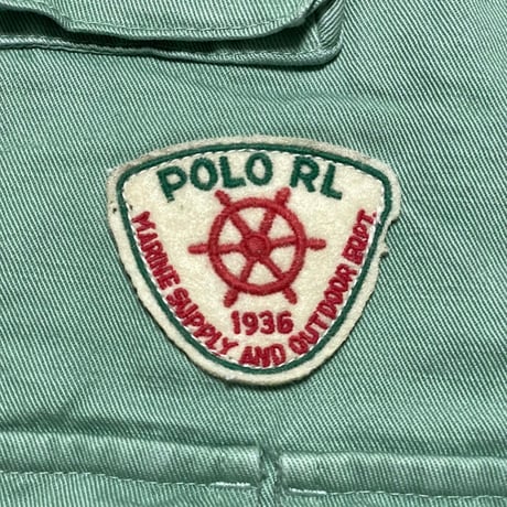 POLO RALPHLAUREN　"FADED MINT" FISHING VEST