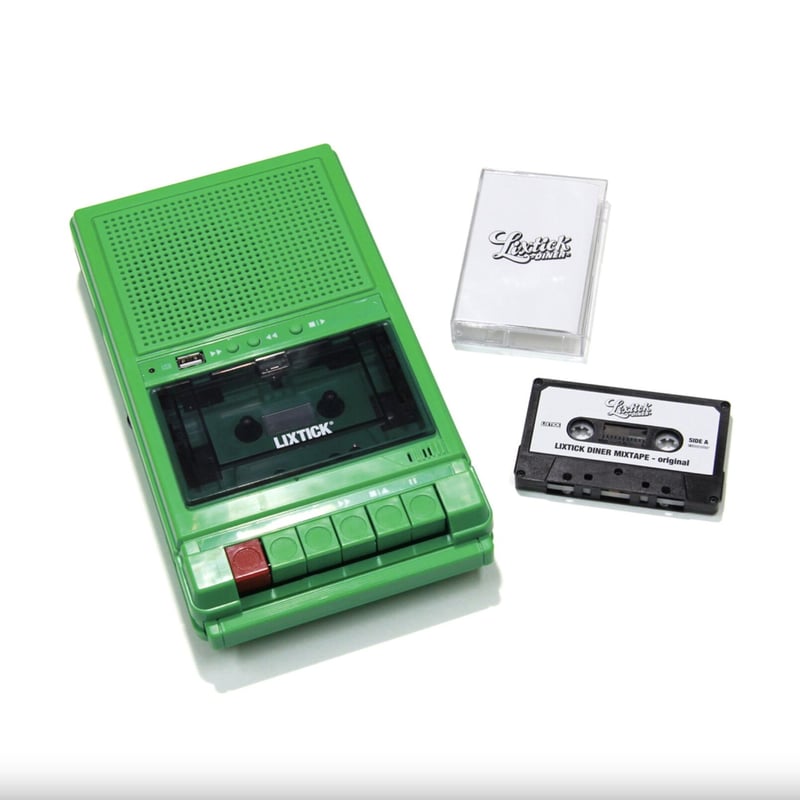 LIXTICK PORTABLE CASSETTE PLAYER (TAPE SET) | R