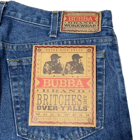 BUBBA BRAND　Denim　BRITCHES AND OVER・Y'ALLS