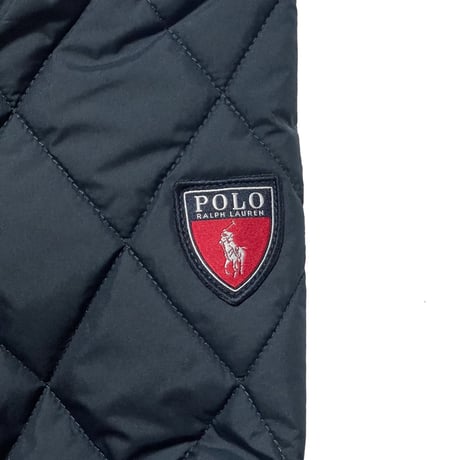 POLO RALPHLAUREN　QUILTING JACKET (NAVY)