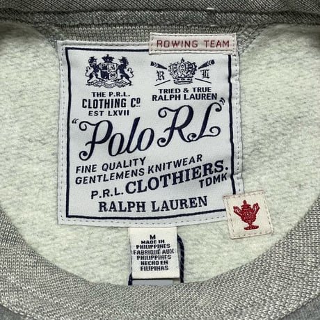 POLO RALPHLAUREN　"ROWING CLUB" SWEAT