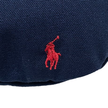 POLO RALPHLAUREN　 COTTON CROSS BAG (NAVY)