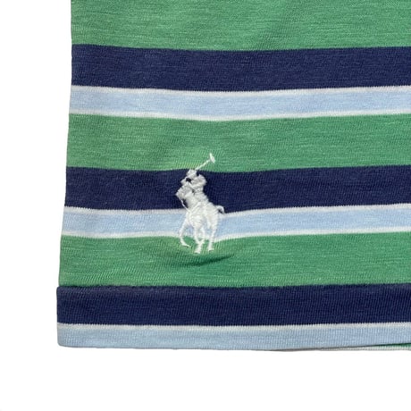 POLO RALPHLAUREN　"STRIPED" S/S TEE