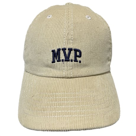 M.V.P. 　CORDUROY 6P "MVP" DAD CAP
