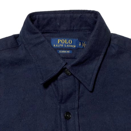 POLO RALPHLAUREN　MELTON WORK SHIRT
