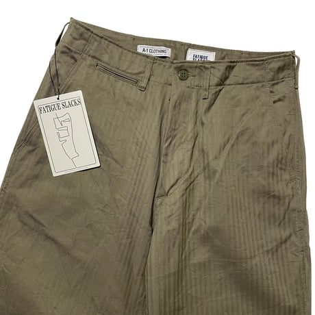 M.V.P. x CORONA　 "HERRINGBONE" DESERT SLACKS (OD)