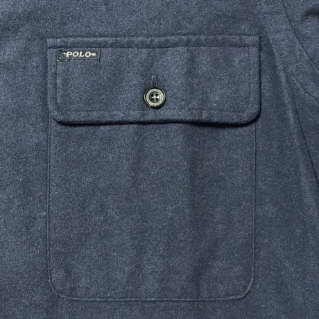POLO RALPHLAUREN　MELTON WORK SHIRT