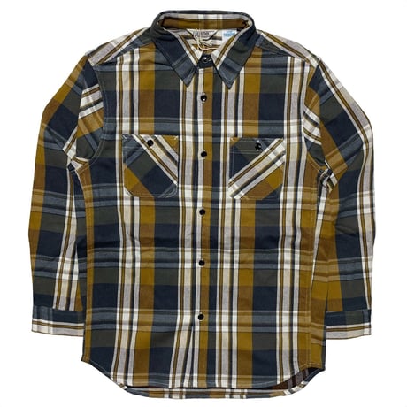 FIVE BROTHER　"YELLOW CHECK" WORK SHIRTS