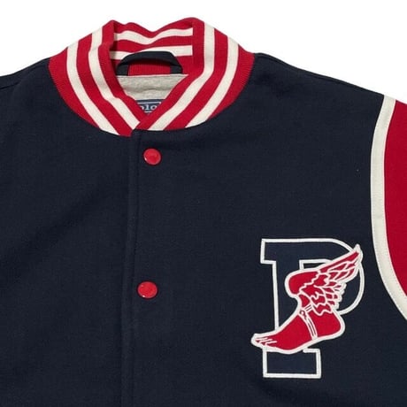 POLO RALPHLAUREN　"STADIUM P-WING" FLEECE BOMBER