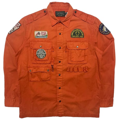 POLO COUNTRY RALPHLAUREN　"SPORTSMAN" FISHING UTILITY SHIRT