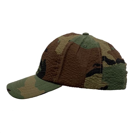 POLO RALPHLAUREN　"SEERSUCKER" CAMOUFLAGE CAP