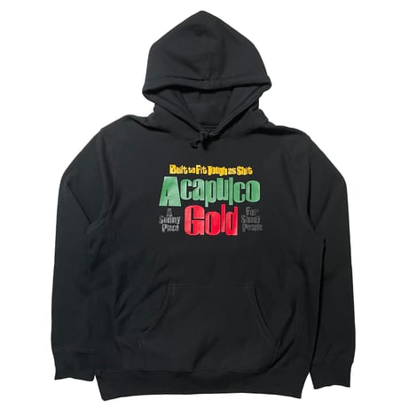 ACAPULCO GOLD　NINE-SEVEN PULLOVER HOODIE (BLACK)