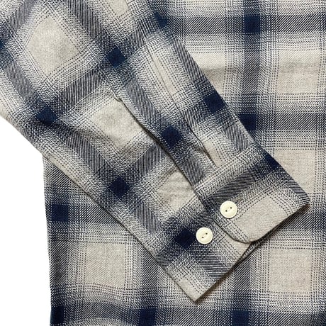FIVE BROTHER　WORK SHIRT　NAVY OMBRE