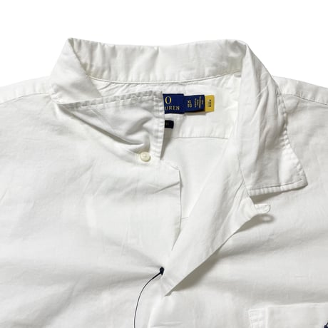 POLO RALPHLAUREN　CUBAN SHIRT (WHITE)