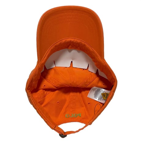 POLO RALPHLAUREN　"6-PANEL" BASEBALLCAP (ORANGE&GREEN)