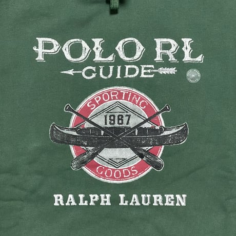 END. × POLO RALPHLAUREN　"POLO RL GUIDE" HOODIE
