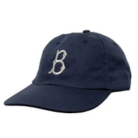 COOPERSTOWN BALL CAP　"BROOKLYN DODGERS 1955" BASEBALL CAP (NAVY)