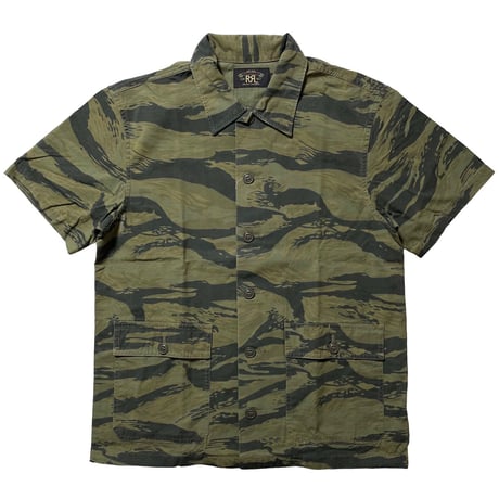 RRL RALPHLAUREN　"RIPSTOP" CAMOUFLAGE OVER SHIRT