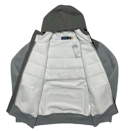 POLO RALPHLAUREN　"HYBRID" FULL-ZIP HOODEY