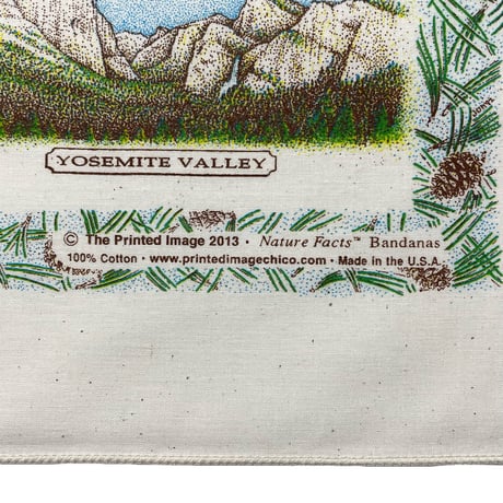 The Printed Image　 "YOSEMITE NATIONAL PARK" BANDANA