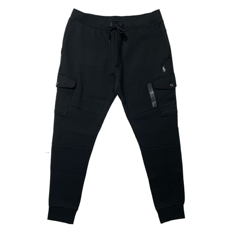 POLO RALPHLAUREN　 CARGO TRACK PANTS (BLACK)