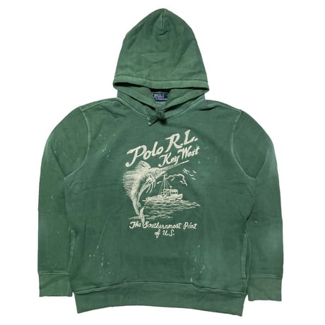 POLO RALPHLAUREN　"FISHING GRAPHIC" HOODIE