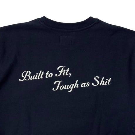 ACAPULCO GOLD　"HIT'EM UP" CREWNECK SWEAT (NAVY)