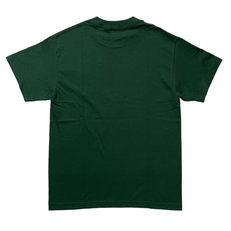 LIXTICK　"COLLAGE" S/S T-SHIRT (FOREST GREEN)