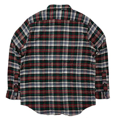 POLO RALPHLAUREN　"CHECKED" FLANNEL SHIRT