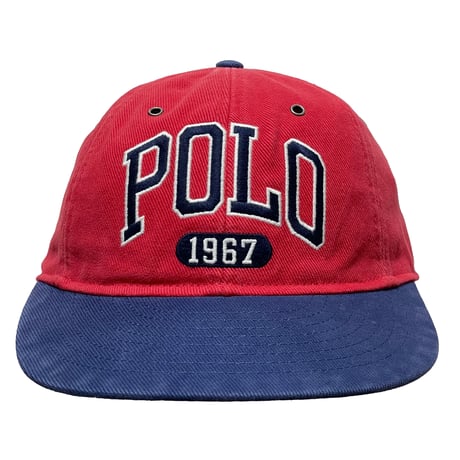 POLO RALPHLAUREN　"LOGO COTTON CHINO" BASEBALL CAP