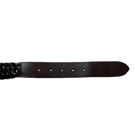 POLO RALPHLAUREN　 "PONY" BRAIDED LEATHER BELT