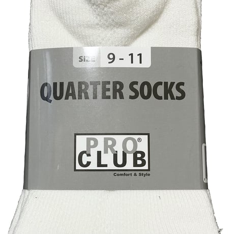 PRO CLUB　QUARTER SOCKS