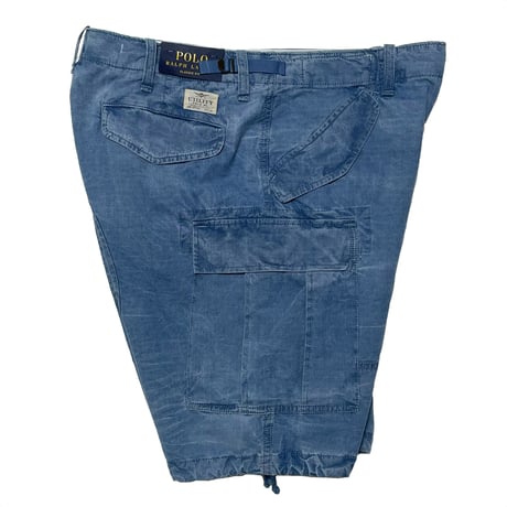 POLO RALPHLAUREN　 "UTILITY" CARGO SHORTS (BLUE)