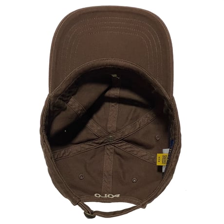 POLO RALPHLAUREN　CLASSIC BASEBALL CAP (CHOCOLATE BROWN)