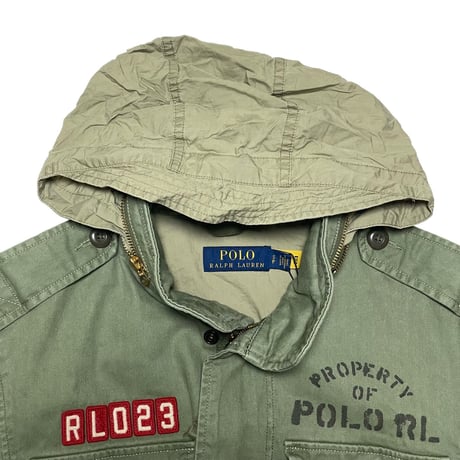 POLO RALPHLAUREN　"STENCIL" M-65 MILITARY JACKET