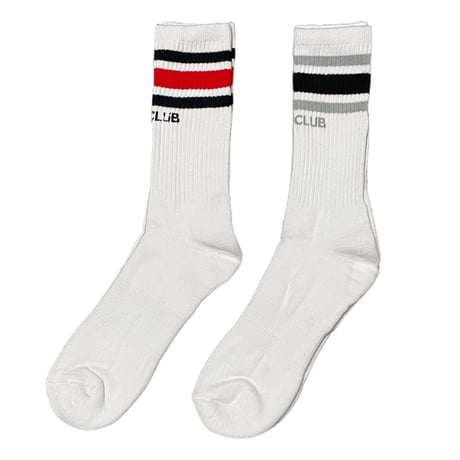PRO CLUB　STRIPE CREW SOCK