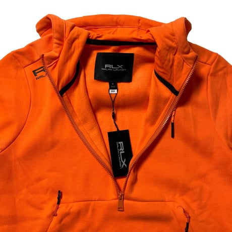 RLX RALPHLAUREN　HALF-ZIP HOODIE