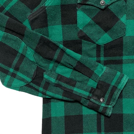 POLO COUNTRY RALPHLAUREN　"ELBOW PATCH" FLANNEL SHIRT