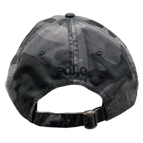 POLO RALPHLAUREN　"BLACK CAMOUFLAGE" BASEBALL CAP