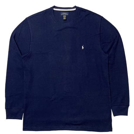 POLO RALPHLAUREN　THERMAL L/S Tee (NAVY)