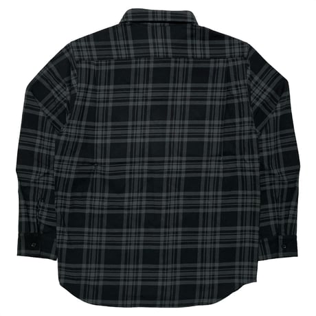 FIVE BROTHER　 "BLACK CHECK" HEAVY FLANNEL WORK SHIRT