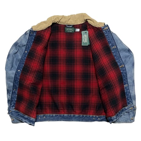 POLO COUNTRY RALPHLAUREN　"CORDUROY COLLAR" DENIM JACKET
