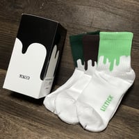 LIXTICK　DRIP SOCKS 3PACK (7th)