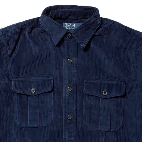 POLO RALPHLAUREN　"ELBOW PATCH" CORDUROY WORK SHIRT