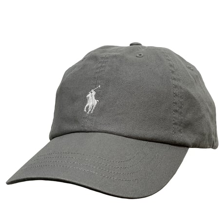 POLO RALPHLAUREN　CLASSIC BASEBALL CAP (PERFECT GREY)
