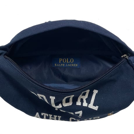 POLO RALPHLAUREN　"GRAPHIC" CANVAS WAISTPACK